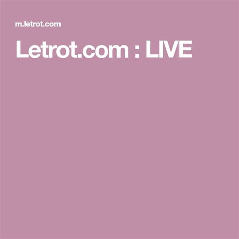 letrot.com|More.